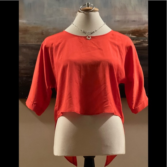 Seduction Women’s red top - Picture 5 of 6